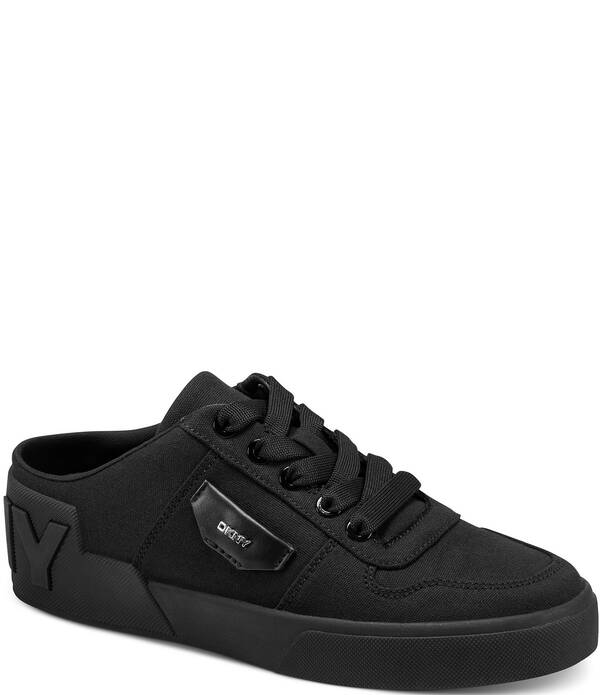 ダナキャラン レディース シューズ スニーカー DKNY by Donna Karan Murphy Canvas Mule Sneakers Black ブラック