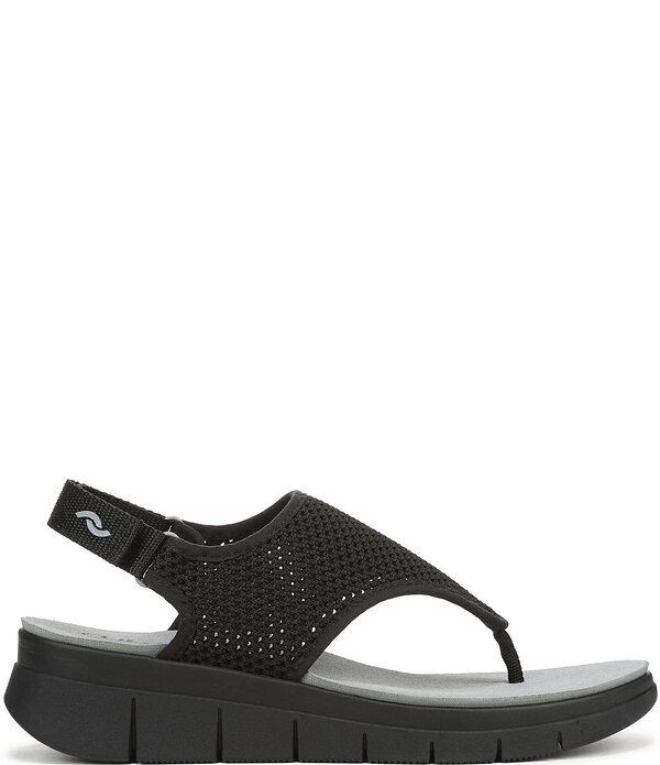 ライカ レディース シューズ サンダル Ryka Women\u0027s Epic Thong Slingback Sandals Black 黒いこと