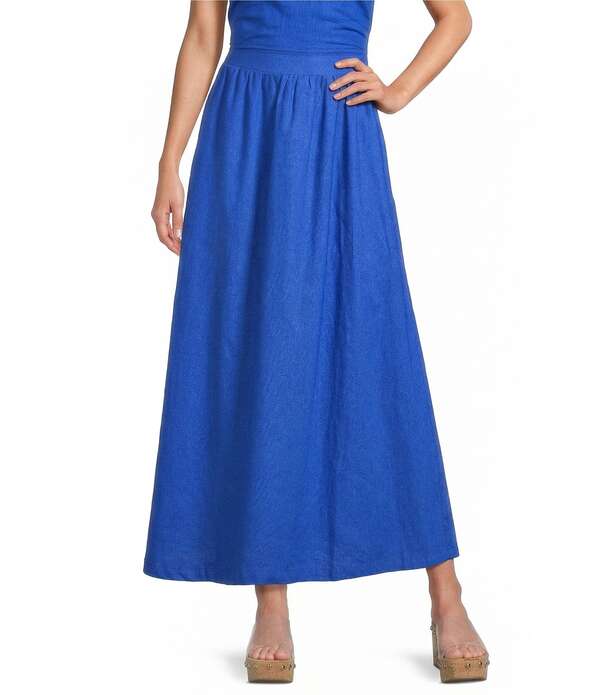 シュガーリップス レディース ボトムスカート A ライン マキシ Sugarlips Epsie High-Rise A-Line Coordinating Maxi Skirt Cobalt コバルト