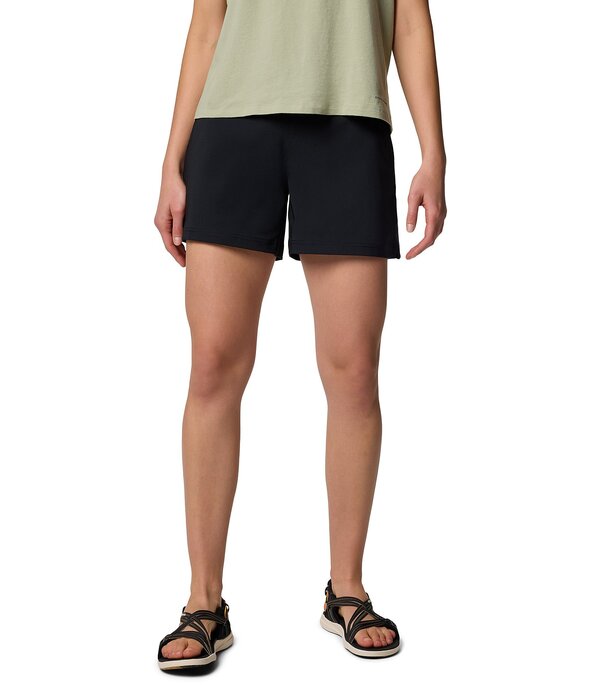 コロンビア レディース ボトムス ハーフパンツ・ショーツ ショートパンツ Columbiall Seasons Mid Rise Pull-On Shorts Black ブラック