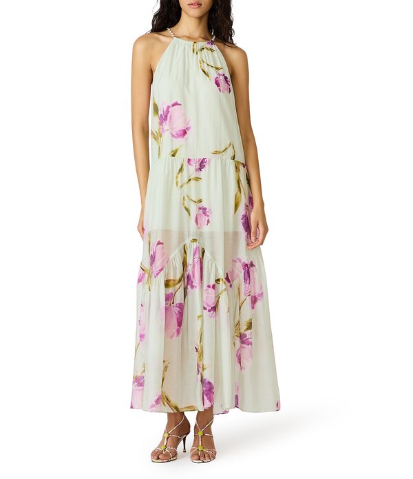 スティーブ マデン レディース トップス ワンピース フラワー柄 マキシ フラワー ホルター Steve Madden Jamie Halter Floral Maxi Dress English Rose