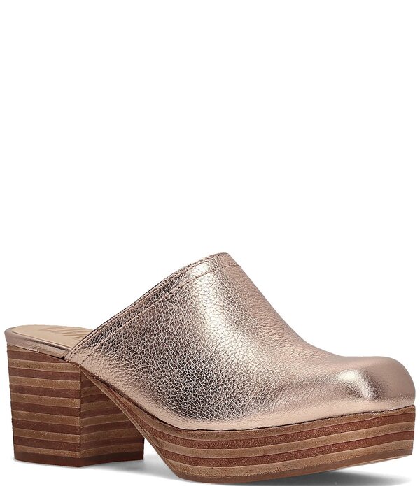 飛球 レディース シューズ 踵 Frye Campus Clogs Rose Gold ゴールド