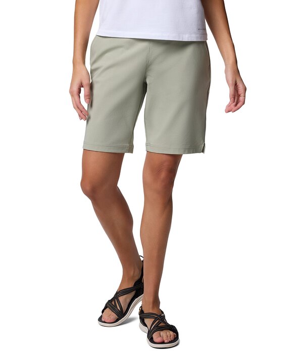 コロンビア レディース ボトムス ハーフパンツ・ショーツ ショートパンツ Columbiall Seasons Omni-Shade Mid Rise Waist Long Pull-On Bermuda Shortsafari