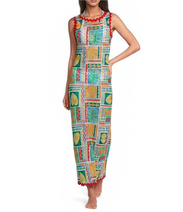 ギブソンアンドラティマー レディース トップス ワンピース メッシュ キャップ マキシ Gibson & Latimer Caprisle Mesh Ric Rac Trimaxi Swim Dress Cover-Up Multi マルチカラー 21,360円