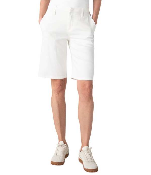 リヴァプール ロサンゼルス レディース ボトムス ハーフパンツ・ショーツ リラックスフィット ショートパンツ Liverpoolos Angeles Twill Mid Rise Relaxed Fit Weekender Bermuda Shorts Bright White ホワイト