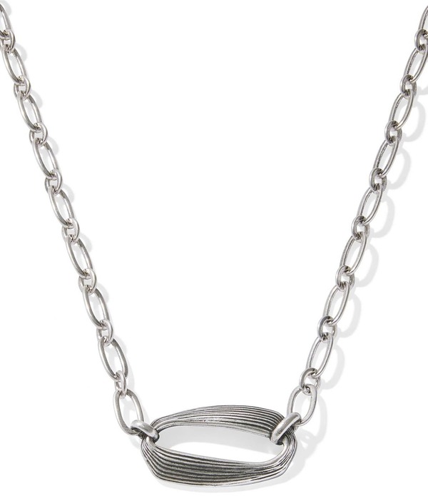 ケンドラスコット レディース アクセサリー ネックレス・チョーカー レース Kendra Scott Kira Short Pendant Necklace Vintage Silver シルバー