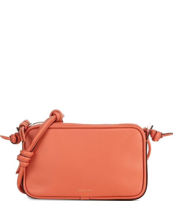 ラドリー ロンドン レディース バッグ レザー Radley London Camden Smalleather Knotted Shoulder Bag Terracotta テラコッタ
