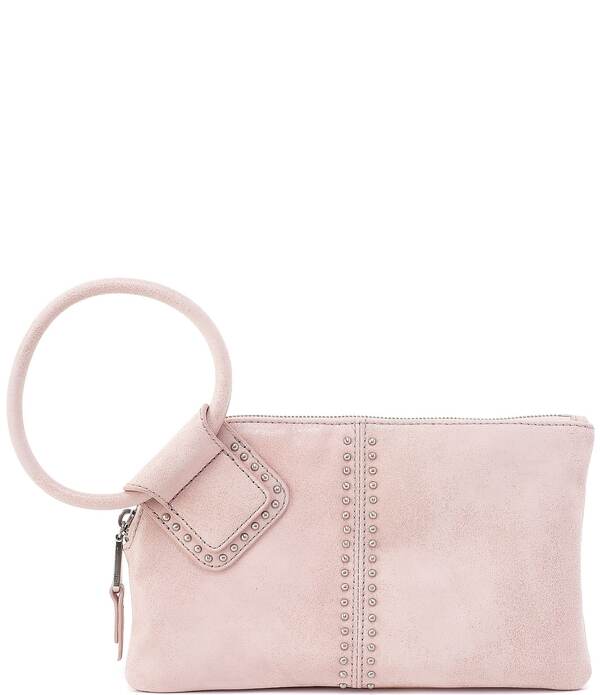 ホボ レディース 付属品 紙入れ なめし革 HOBO Leather Sable Wristlet Blossom