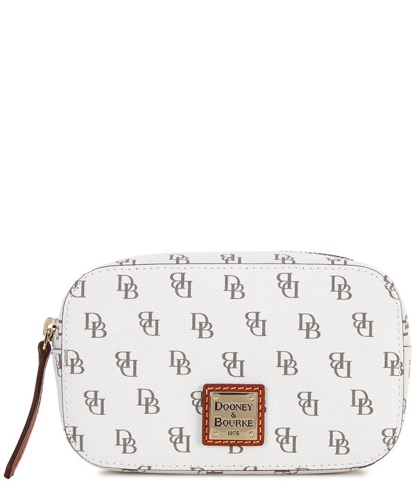 ドーネイアンドバーク レディース 御徒面子 ロゴタイプ Dooney \u0026 Bourke Signature Logo Belt Bag Bone