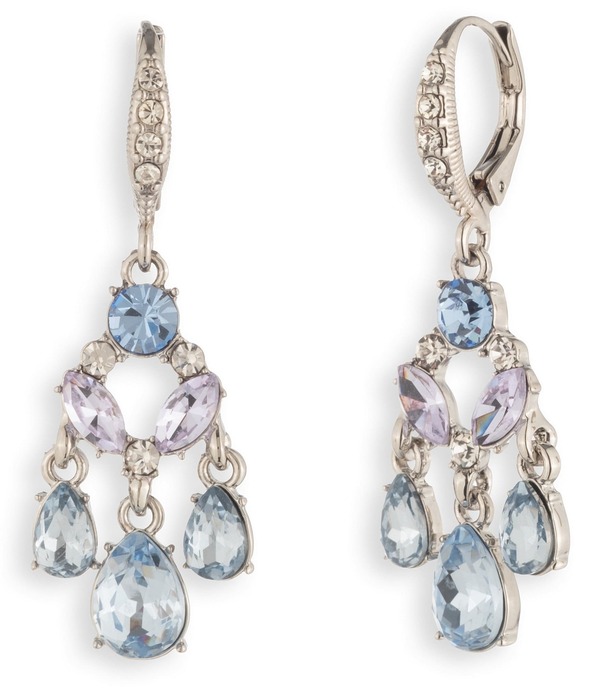 ジバンシー レディース アクセサリー ピアス・イヤリング Givenchy Multi Stone Chandelier Earrings Blue ブルー 11,536円