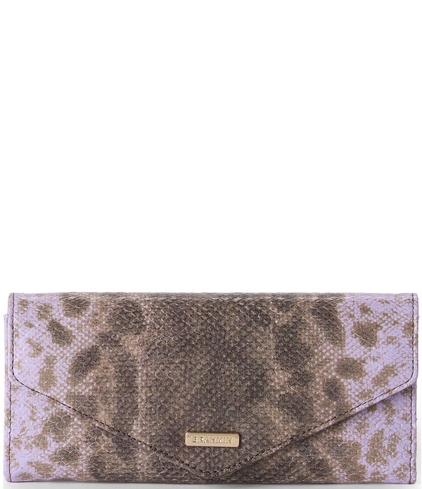 ブランミン レディース 付属品 紙入れ BRAHMIN Cassatt Collection Ombre Snakembossed Lavender Veronica Wallet Sheer Lavender ラベンダー