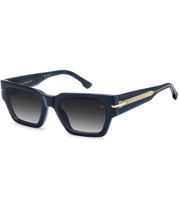 ヴィクトリア ベッカム レディース 佩び物 サングラス・アイウェア Victoria Beckham Women\u0027s 7001S 53粍 Square Gradient Sunglasses Blue/Dark Blue 青色