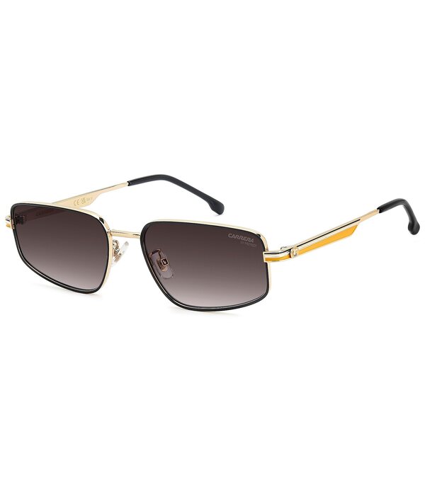 カレーナ レディース アクセサリー サングラス・アイウェア Carrera Women's CA3087 56mm Rectangle Sunglasses Gold Ochre/Pink ピンク