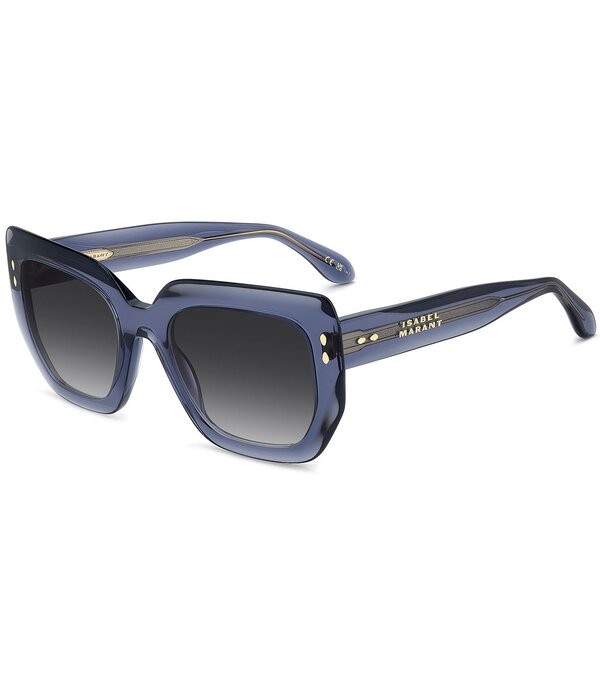 イザ呼びりん マラン レディース 付属物 サングラス・アイウェア Isabel Marant Women\u0027s IM0252/S 53粍 Rectangle Sunglasses Blue 青碧