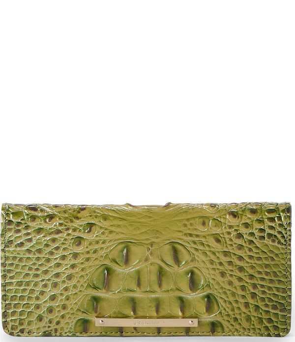 ブランミン レディース 付属品 紙入れ BRAHMIN Olive Melbourne Collection Ady Wallet Olive オリーブ