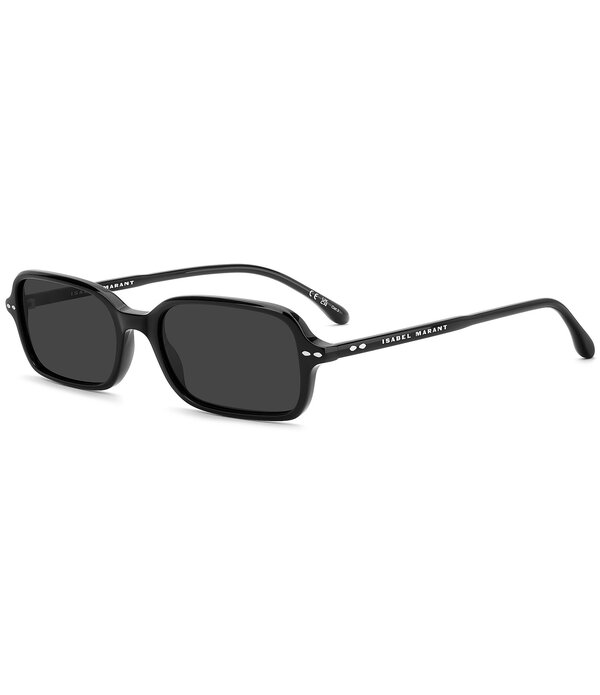 イザ呼びりん マラン レディース 付属物 サングラス・アイウェア Isabel Marant Women\u0027s IM0258/S 52粍 Rectangle Sunglasses Black Grey 黒いこと