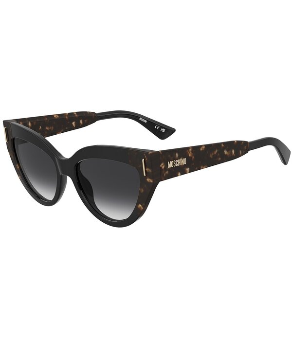 モスキーノ レディース 付属物 サングラス・アイウェア Moschino Women\u0027s MOS208/S 56粍 Cat Eye Sunglasses Black Havana 黒いこと
