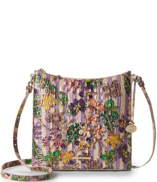 ブランミン レディース バッグ BRAHMIN Pinstripetals Melbourne Collectin Katie Crossbody Bag Pinstripetals｜ReVida 店