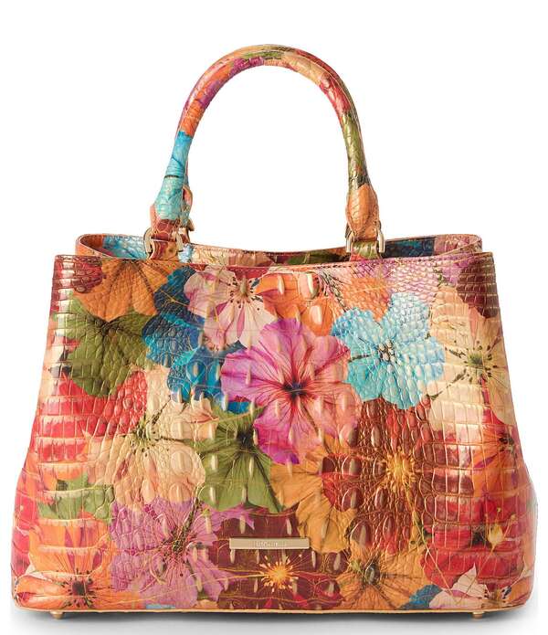 ブランミン レディース バッグ BRAHMIN Florita Melbourne Collection Small Denise Top Handle Satchel Bag Florita