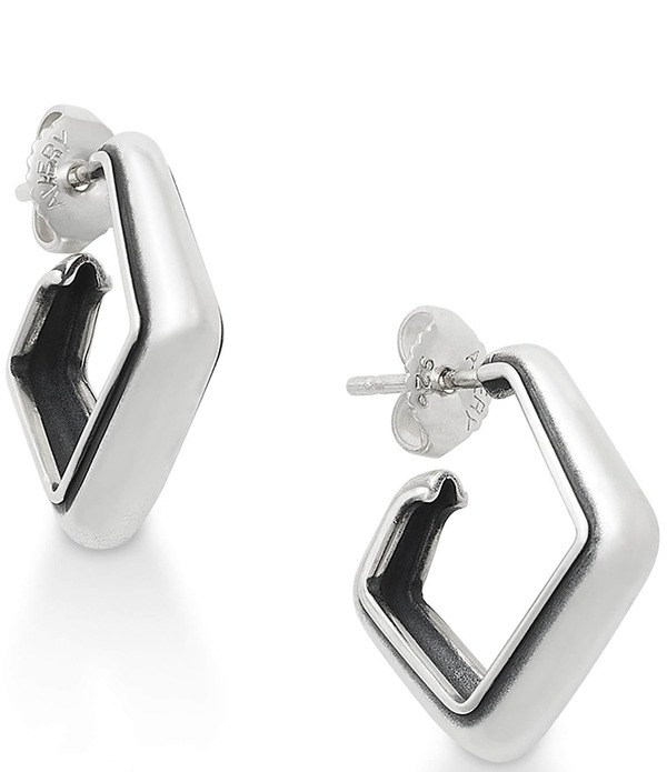 ジェームズ エイヴリー レディース アクセサリー ピアス・イヤリング James Avery Small Geometric Hoop Earringsterling Silver シルバー