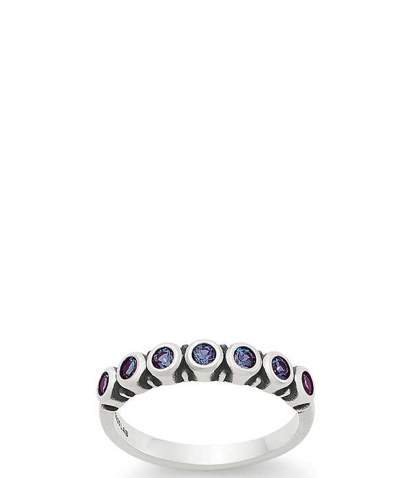 ジェームズ エイヴリー レディース アクセサリー 指輪 James Avery Gemstone Stackering Sterling Alexandrite