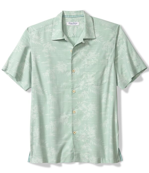 トッミーバハマ メンズ トップス シャツ Tommy Bahama Coastal Ease Palm Visionshort Sleeve Woven Shirt Aged Copper