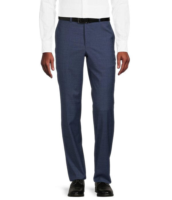 ダニエル クレミュ メンズ ボトムス 心地よいズボン下 Cremieux Modern Fit Solidress Pants Blue 青色