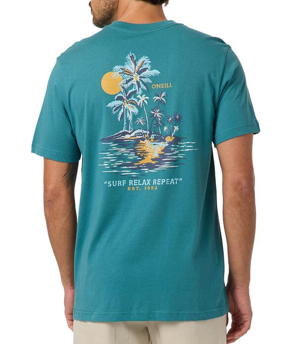 オニール メンズ トップス プルオーバー O\u0027Neill Relax Classic Short Sleeve T-Shirt Hydro