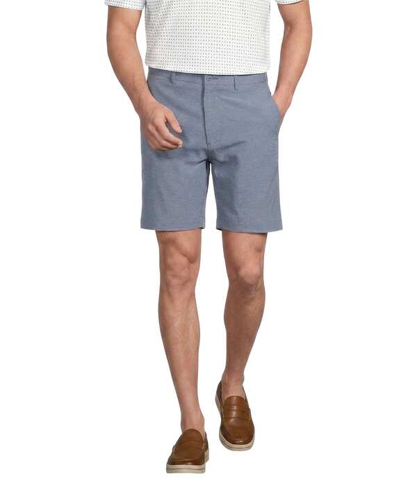 ダニエル クレミュ メンズ ボトムス ハーフパンツ・ショーツ ショートパンツ Cremieux Blue Label Madison Stretch Flat Front 8 Inseam Shorts True Navy ネイビー