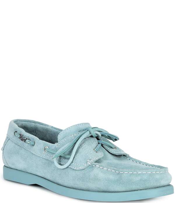 カートジェイガーロンドン メンズ シューズ スリッポン・ローファー スエードクロス Kurt Geiger London Men\u0027somerville Suede Boat Shoe Loafers Pale Blue 青色 靴-メンズ靴
