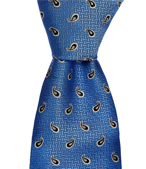 ダニエル クレミュ メンズ 付属品 タイ 地絹 Cremieux Regent Pine 3/8 Silk Tie Blue 青み