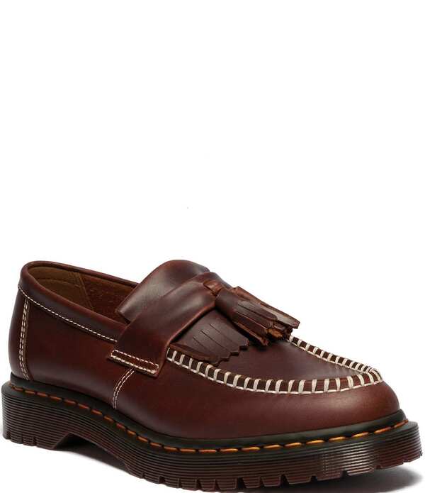 御医者さんマーチン メンズ シューズ スリッポン・ローファー Dr. Martens Men\u0027s Adrian Ben Tasseloafers Butterscotch