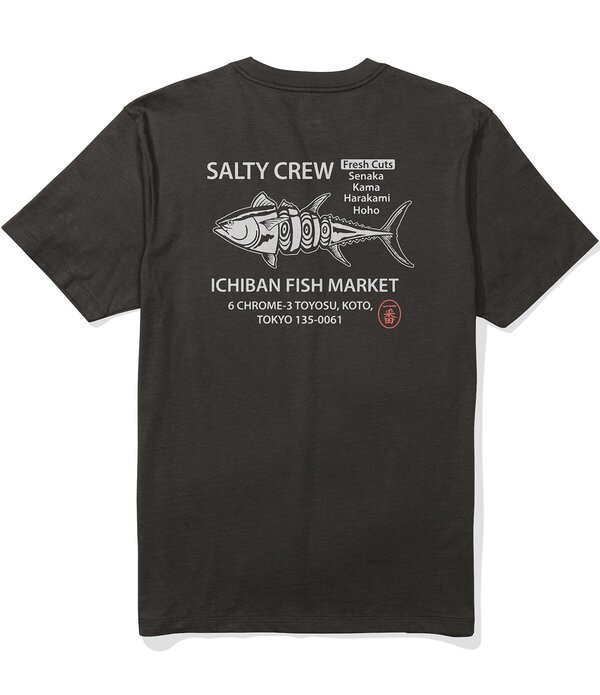 ソルティークルー メンズ トップス プルオーバー Salty Crew Ichiban Short Sleeve T-Shirt Black 黒いこと