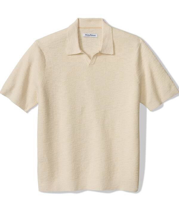 トッミーバハマ メンズ トップス シャツ トール Tommy Bahama Big & Tall Santa Cruz Short Sleeve Polo Shirt Ivory Cream クリーム