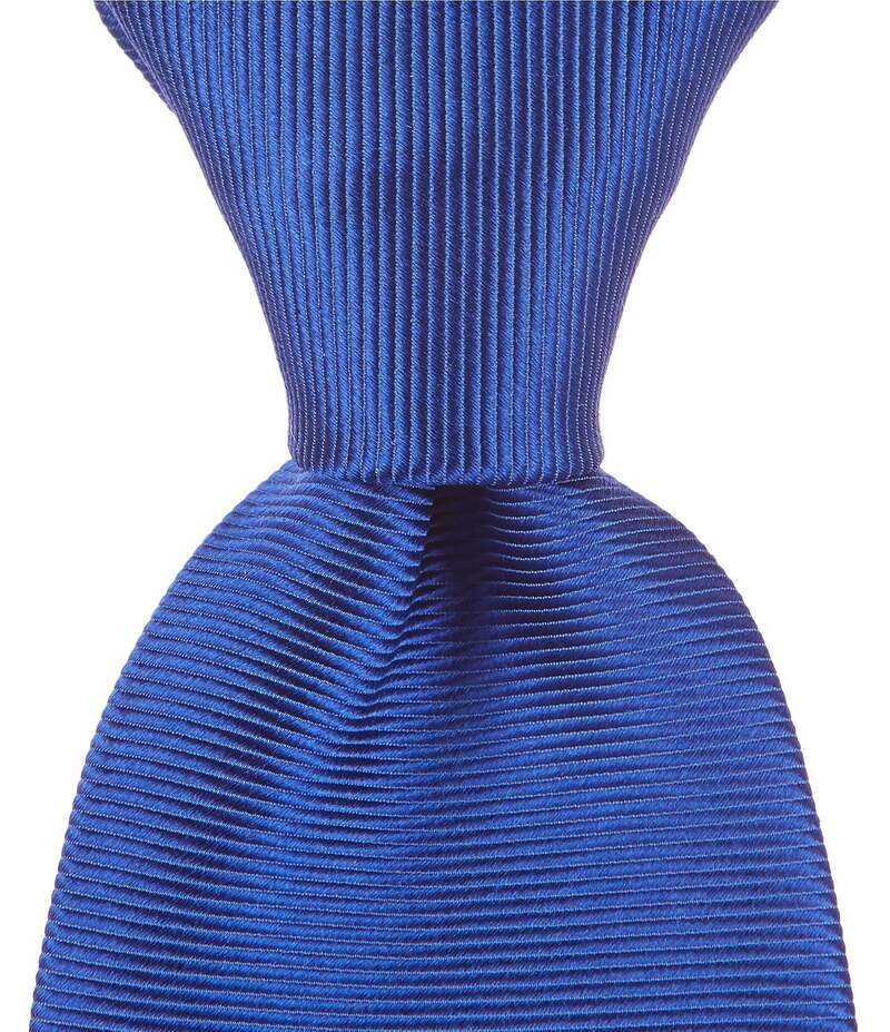 ダニエル クレミュ メンズ アクセサリー ネクタイ チュール トール シルク Cremieux Big & Tall Tulle Solid Traditional 3 1/4 Woven Silk Tie Blue ブルー