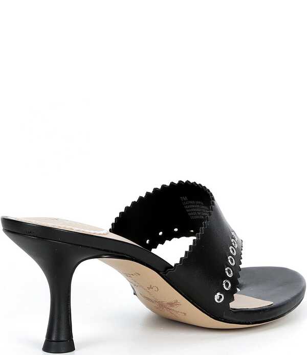 ジャンビニ レディース シューズ 踵 サンダル 旗がしら なめし革 Gianni Bini x Cyd Morris The Capri Leather Eyelethong Dressandals Black 黒いこと