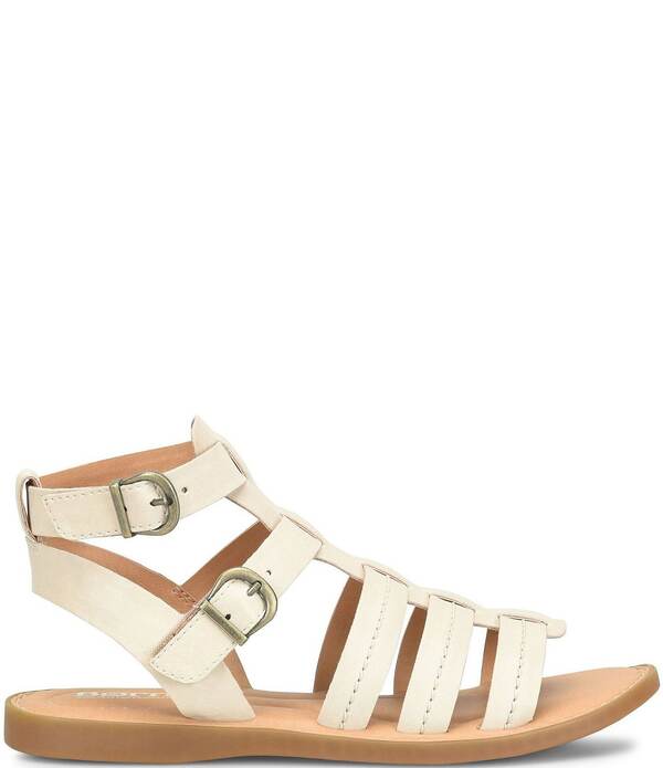 ボーン レディース シューズ パンプス サンダル レザー Born Iana Leather Gladiator Sandals Cream クリーム