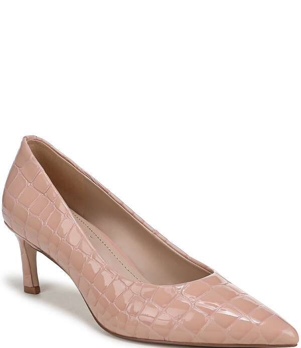 ナチュライザー レディース シューズ パンプス レザー Naturalizer 27 EDIT Francis Croco Embossed Leather Dress Pumps Phantom Pink ピンク