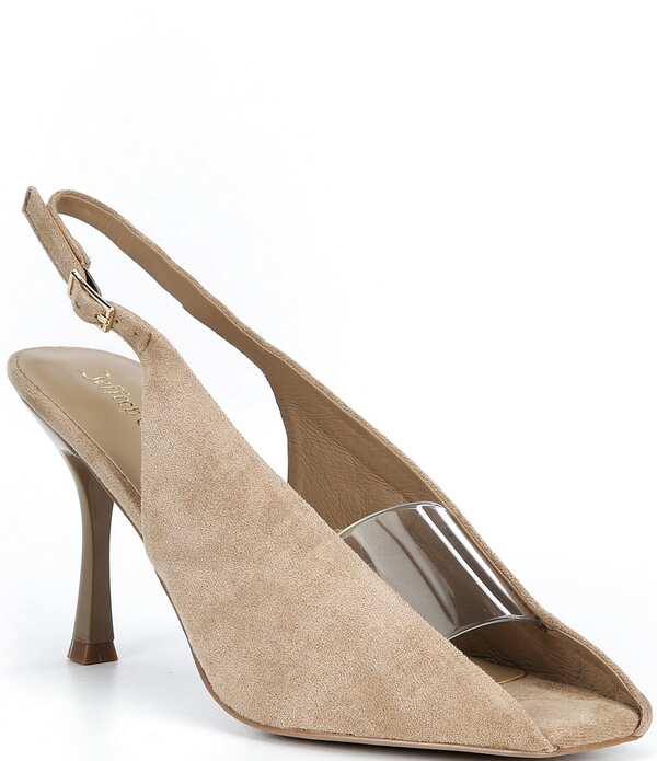 ジェフリー キャンベル レディース シューズ サンダル スエード Jeffrey Campbell Patrizia Suede Peep Toe Pumps Beige ベージュ｜ReVida 店 37,570円