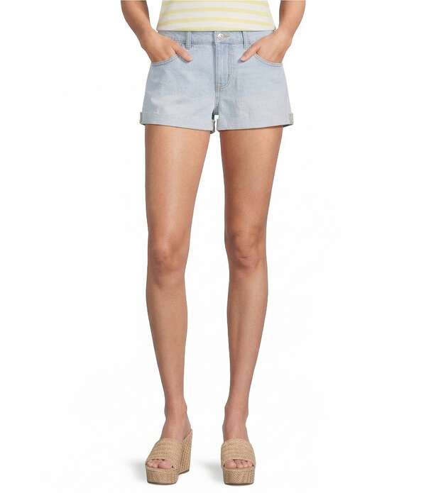 カッパーキー レディース ボトムス 二分の一ズボン下・さる股引き 遊撃手ズボン下 ジーンズ Copper Key Taylor Cuffedenim Shorts Light Wash ジーンズ