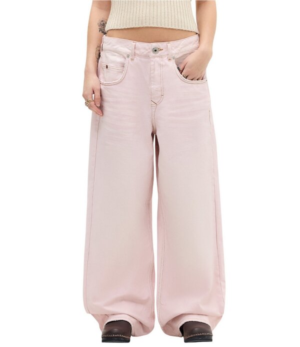 アーバンアウトフィッターズ レディース ボトムス デニムパンツ BDG Urban Outfitters Jaya Baggy Denim Trousers Pink ピンク|ReVida 店
