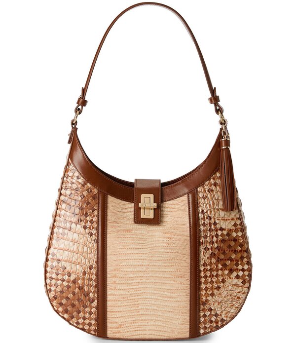 ブランミン レディース バッグ BRAHMIN Andalusia Multi Collection Fallon Hobo Shoulder Bag Multi マルチカラー