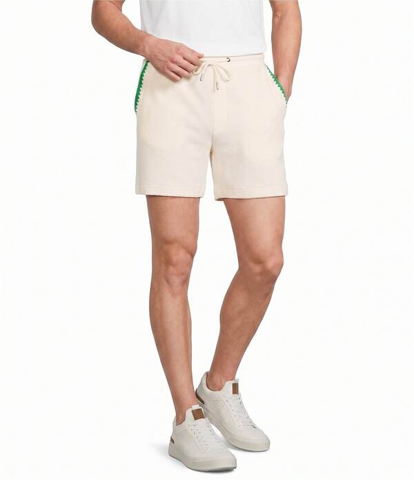 ムラノ メンズ ボトムス ハーフパンツ・ショーツ パイル ショートパンツ Muranoaxaca Collection Terry Cloth 5.5 Inseam Shorts Eggshell|ReVida 店