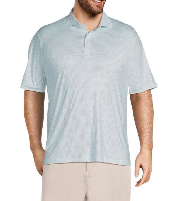 ジョニー オー メンズ トップス シャツ トール Johnnie-O Big \u0026 Tall Tee Party Short Sleeve Performance Polo Shirt White ホワイト