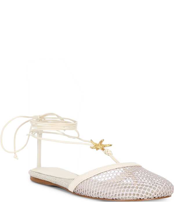 ファーム レディース シューズ パンプス レース Farm Rio Sea Lace Up Mules Ivory アイボリー|ReVida 店