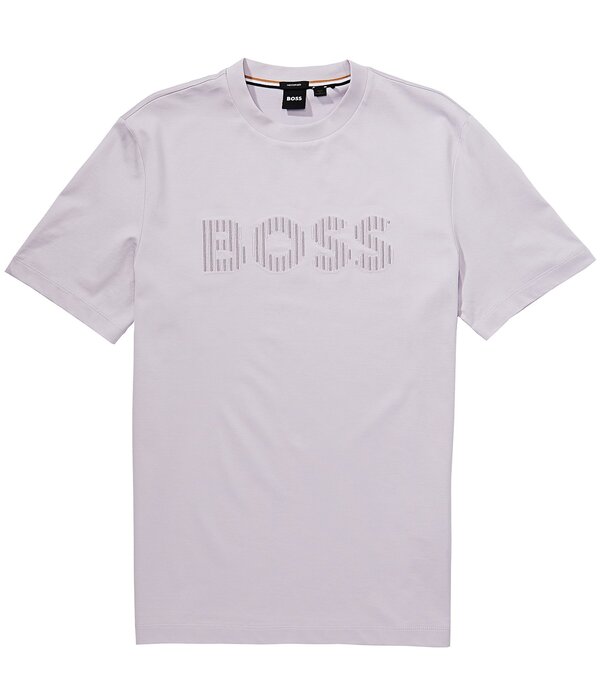 ヒューゴボス メンズ トップス プルオーバー Hugo Boss C Thompson 41 Short Sleeve T-Shirt Light Purple パープル