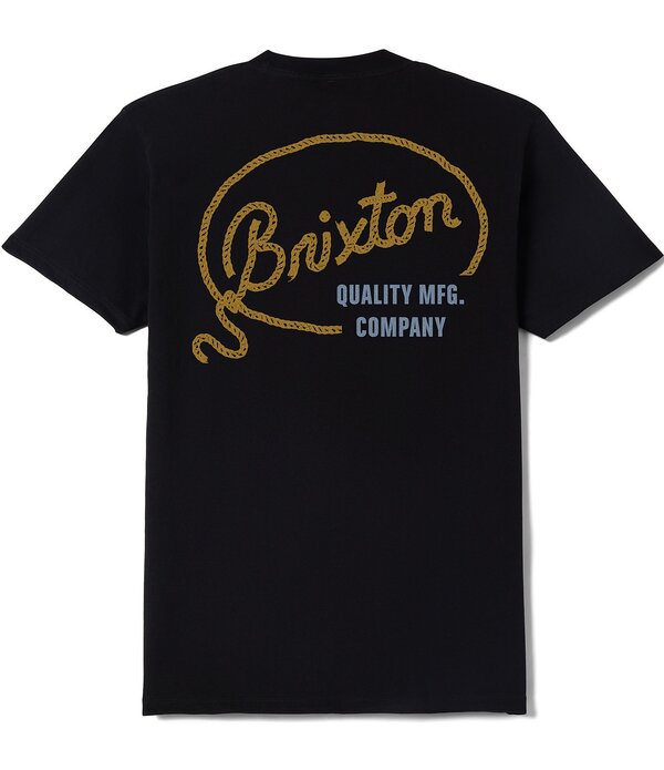 ブリクス英トン メンズ トップス プルオーバー Brixton Gallatin Short Sleeve T-Shirt Black 黒いこと