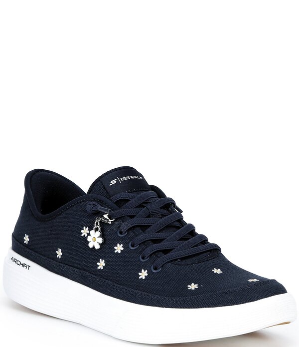 スケッチャーズ レディース シューズ スニーカー Skechers Women\u0027s Hands Free Slip-Ins Go Walk Commuter Doloresneakers Navy/White 白いこと