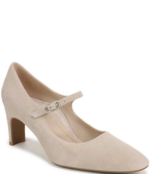バイオニック レディース シューズ パンプスエード Vionic Samira Suede Mary Jane Pumps Lucid Beige ベージュ