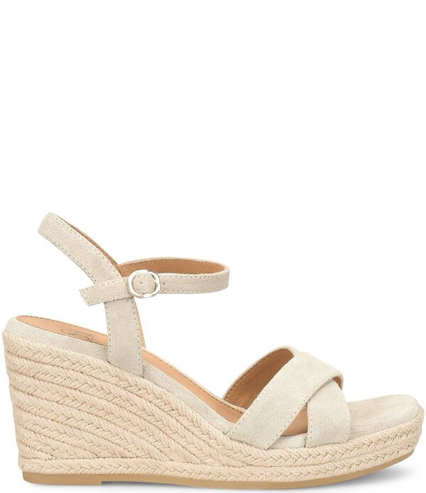 ホンブルグ帽 レディース シューズ スリッポン・ローファー プラットホーム サンダル Sofft Neely Platform Espadrille Criss Cross Wedge Sandals Baywater ローファー-靴-レディース靴